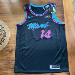Tyler Herro Miami Heat Vice Nights Swingman Jersey, Size Large